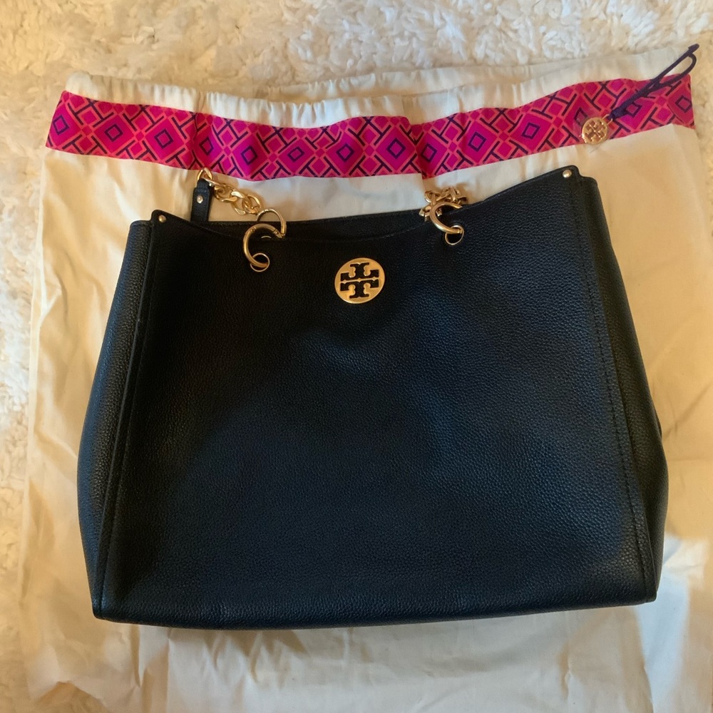 Tory Burch black tote.